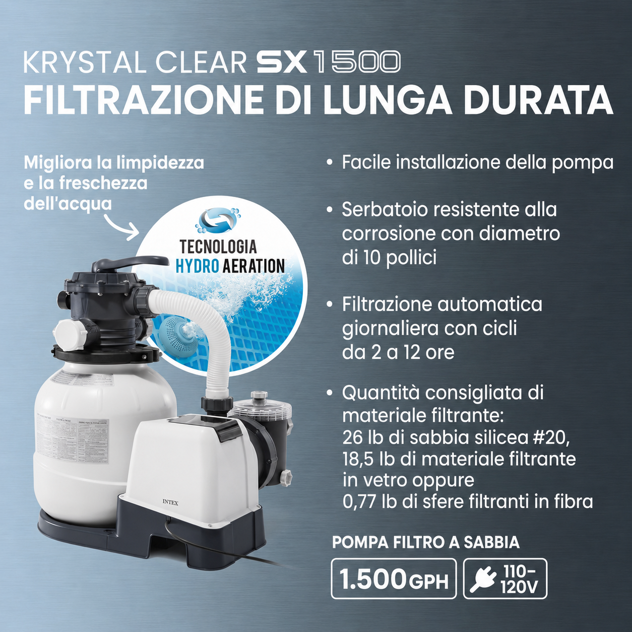 Piscina Intex Ultra XTR 488×122 cm
